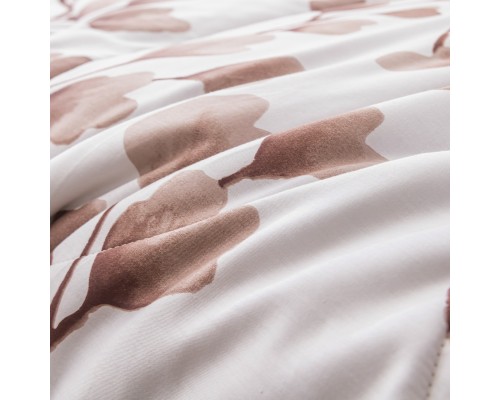 Комплект постельного белья Сатин с Одеялом 100% хлопок на резинке OBR123