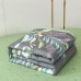 Комплект постельного белья Сатин с Одеялом 100% хлопок на резинке OBR140