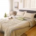 Комплект постельного белья Однотонный Сатин с Одеялом (простынь на резинке) FBR008