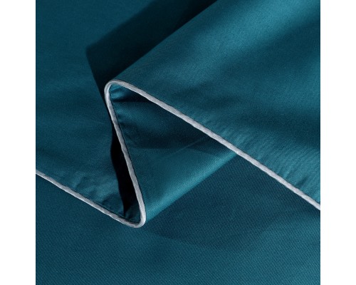 Комплект постельного белья Однотонный Сатин Элитный на резинке OCER006