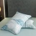 Комплект постельного белья Сатин с Одеялом 100% хлопок на резинке OBR137