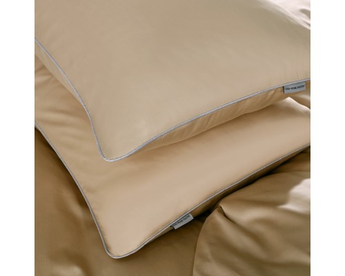 Комплект постельного белья Однотонный Сатин Премиум на резинке OCPR010