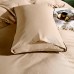 Комплект постельного белья Однотонный Сатин Элитный на резинке OCER005