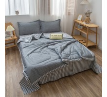 Комплект постельного белья Сатин с Одеялом OB032
